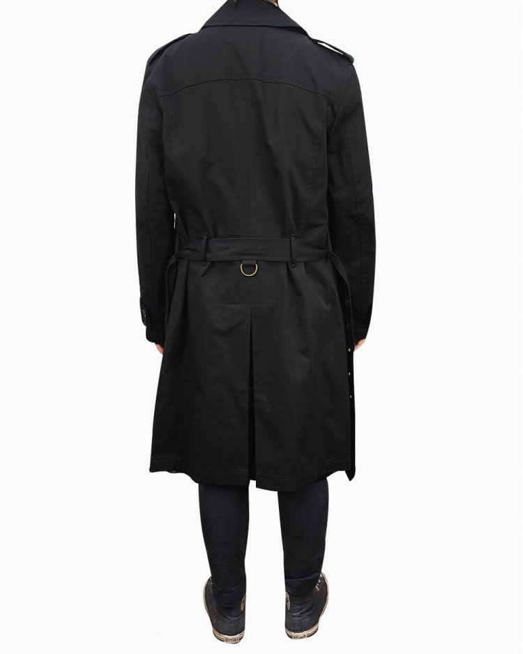 Very Early90’s/dolce gabbana非構造over coat Trench Coat Dolce & Gabbana original com cinto preto masculino